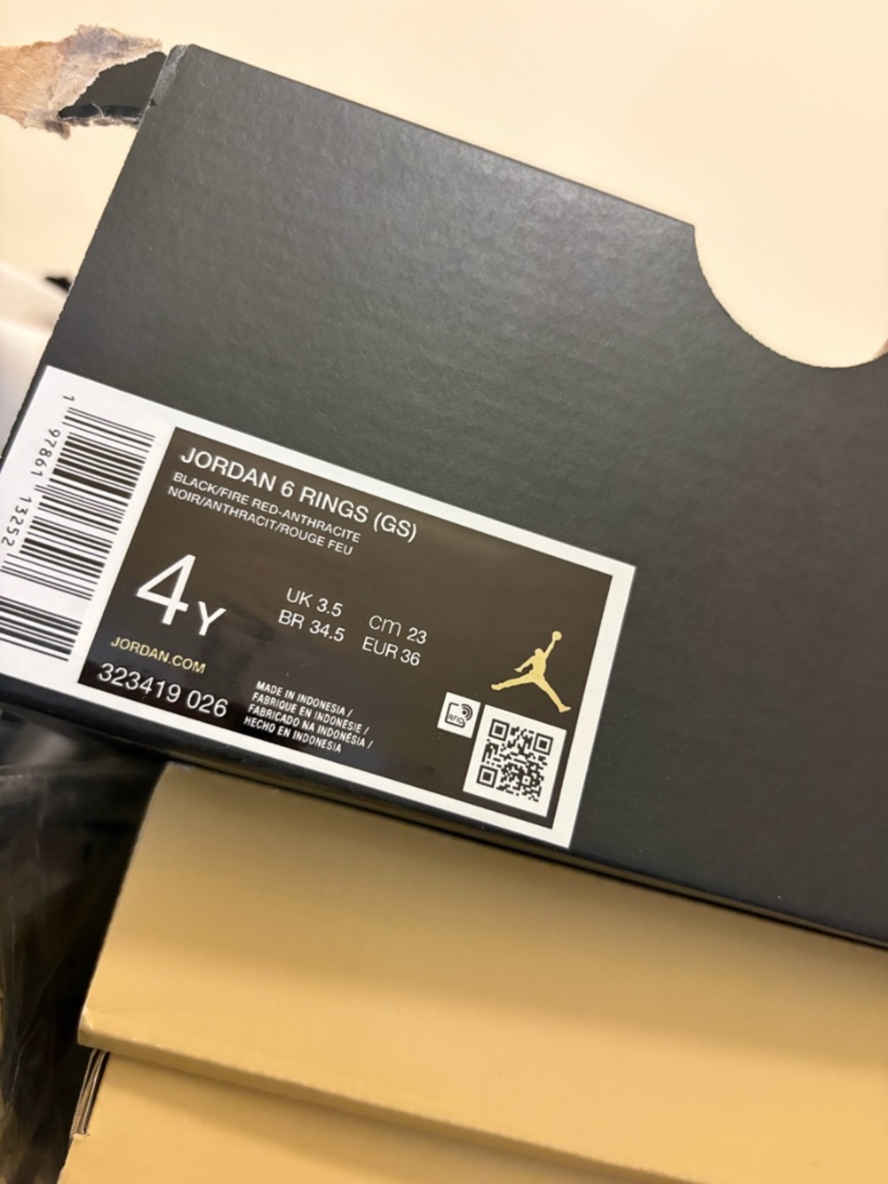 Jordan 6 Rings - Picture 9 of 9